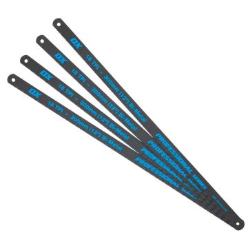 OX Pro 12" (300mm) Hacksaw Blades