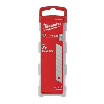 MILWAUKEE 18MM SNAP KNIFE BLADES PK10