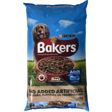 Bakers Complete Dog Food - Beef & Country Veg - 14kg