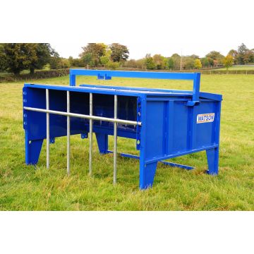 CALF CREEP FEEDER 8'X6' WALTER WATSON BLUE PAINTED  