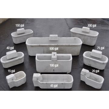Concrete Water Troughs