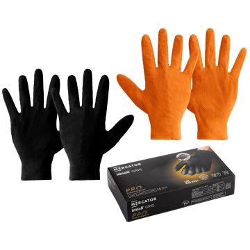 Diamond Texture  Ideall® Grip Disposable Gloves 