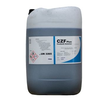 CZF PLUS FOOTBATH SOLUTION 25KG  