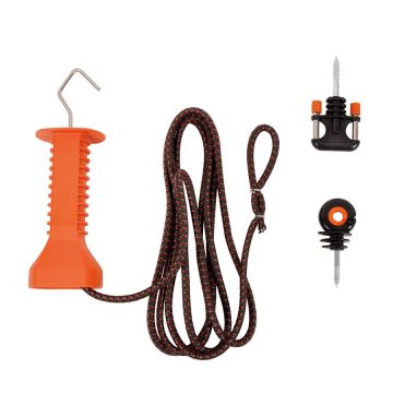 SINGLE HANDLE ELASTIC TERRA ROPE GATE GALLAGHER (072354)