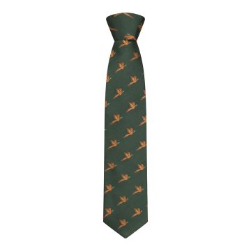 HOGGS SILK COUNTRY TIE GREEN