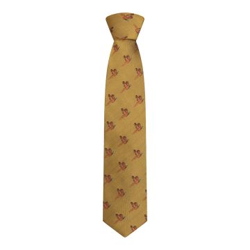 HOGGS SILK COUNTRY TIE GOLD