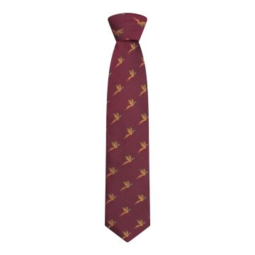 HOGGS SILK COUNTRY TIE WINE