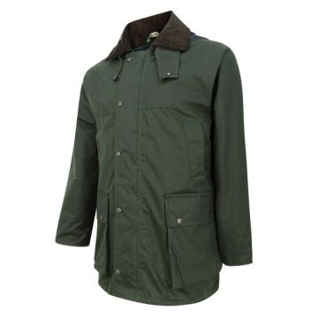Hoggs of Fife Green Wax Jacket