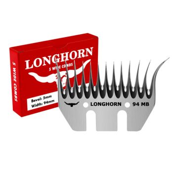 LONGHORN® WIDE COMB 94MM SHORT BEVEL