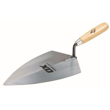 Ox Trade Brick Trowel - Carbon Steel Blade