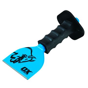 OX Trade Brick Bolster Chisel with Guard