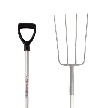 RED GORILLA PRO FORK D HANDLE MANURE/HAY