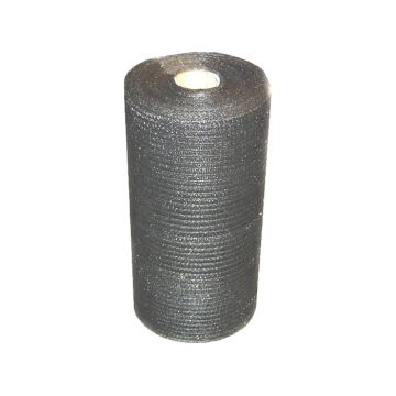 STACK NET 8M X 25M BLACK WOVEN POLY  