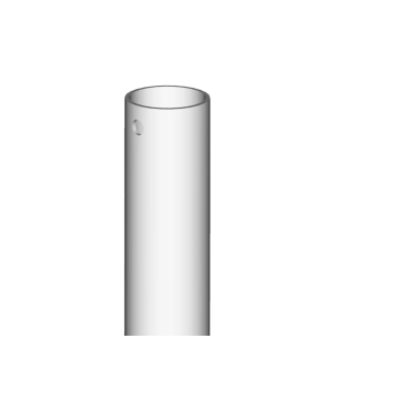 FETRA TURNER POST Ø76 x 4MM (S82) 2100MM