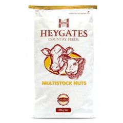 HEYGATES MULTISTOCK 18% (GENERAL PURPOSE RATION) NUTS 20KG
