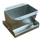  Poultry Feeder Tray/Pan, 7" Galvanised