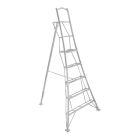 Henchman Tripod Ladder with Platform & 1 Adjustable Leg