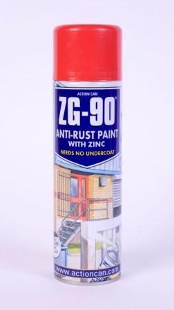 Zinc paint over rust hot sale