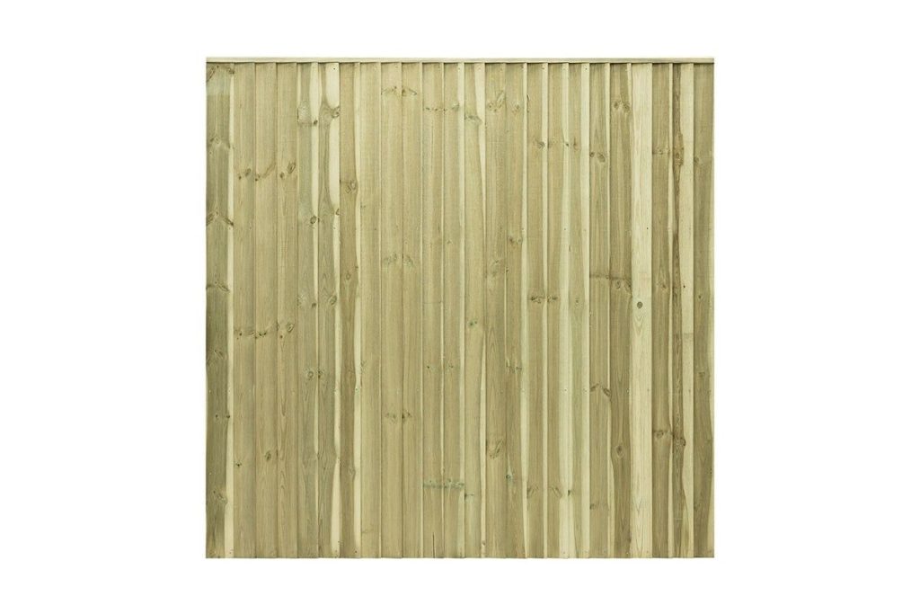 Fetheredge fence panels